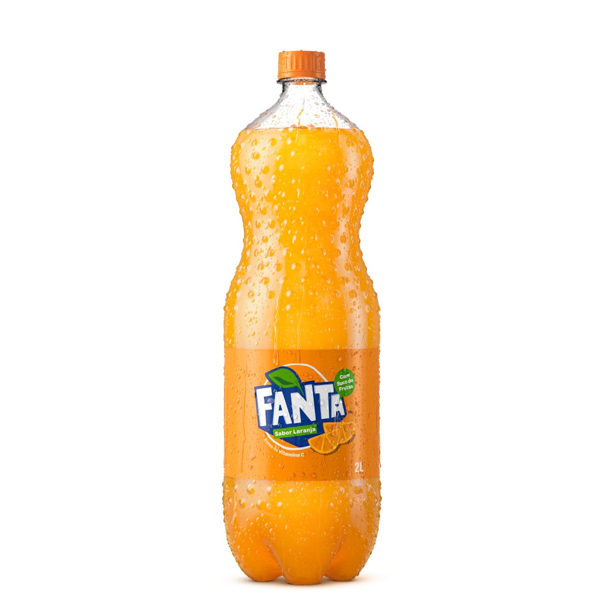 Fanta laranja garrafa