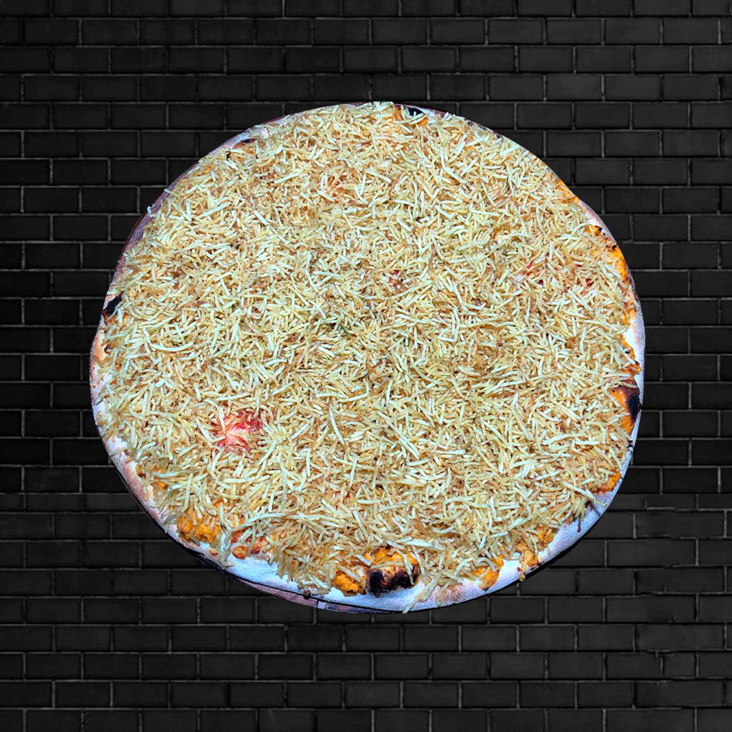 54-Pizza Frango com Batata palha