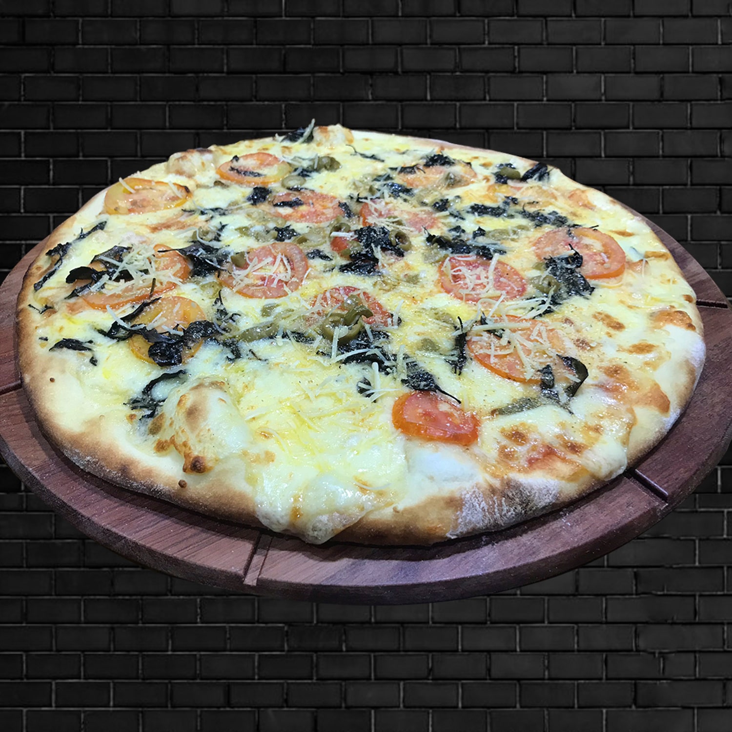32-Pizza Parmesão com Alho
