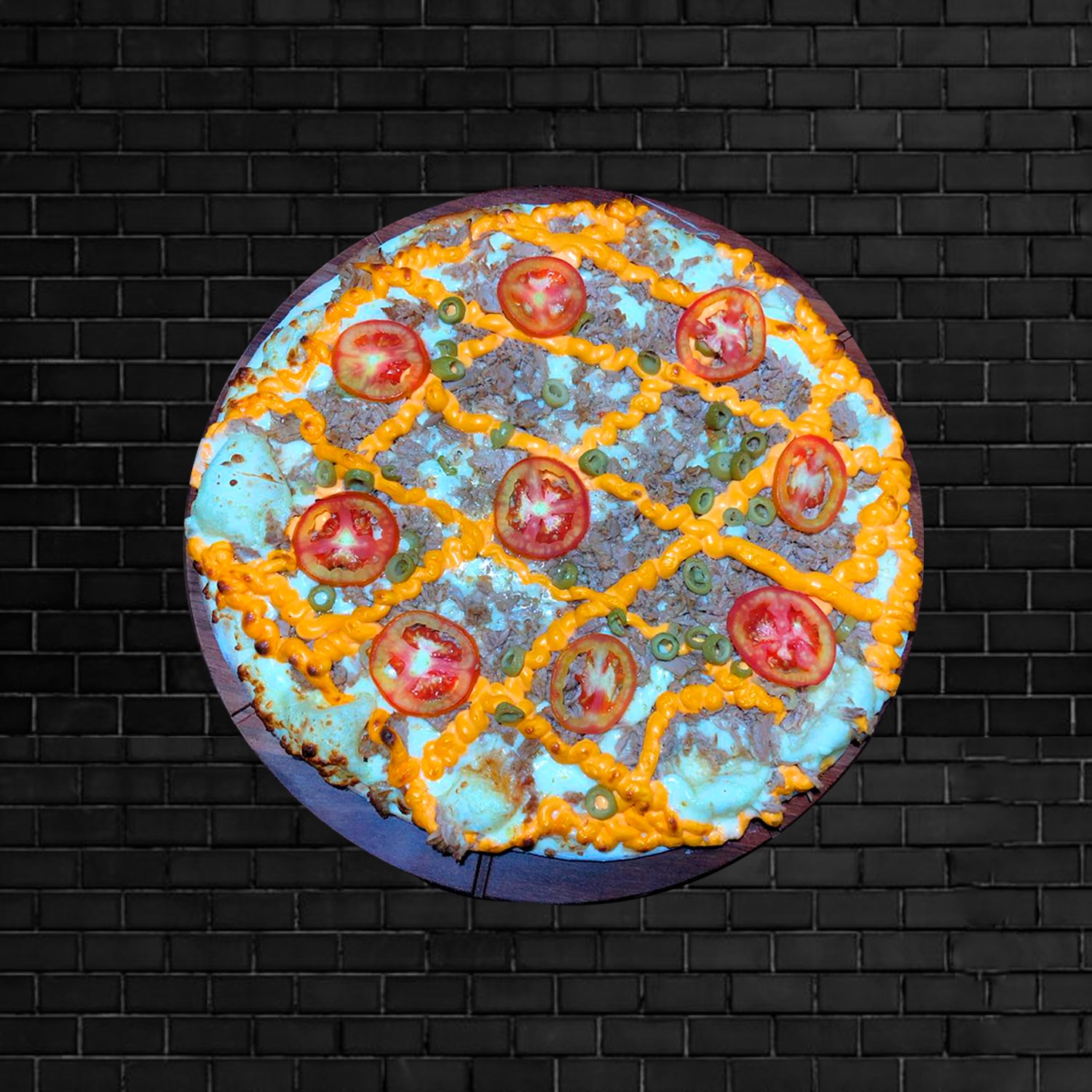 48-Pizza Atum com Cheddar